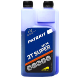 Масло 2-х тактное PATRIOT SUPER ACTIVE 2T /полусинт., дозаторная 0,946л